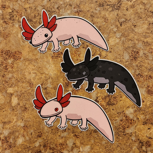 Axolotl stickers